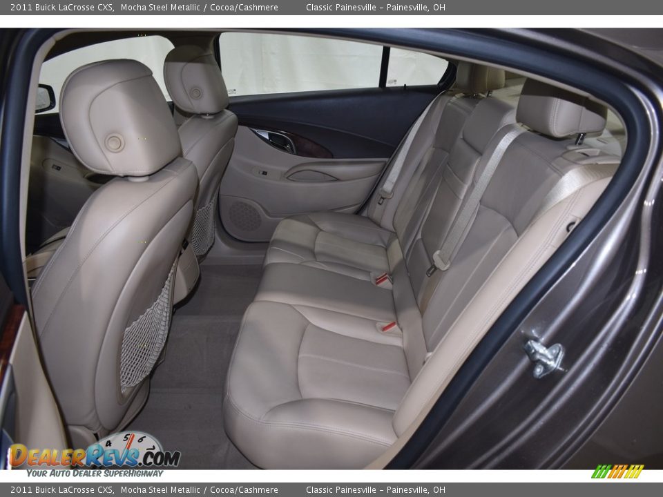 2011 Buick LaCrosse CXS Mocha Steel Metallic / Cocoa/Cashmere Photo #9