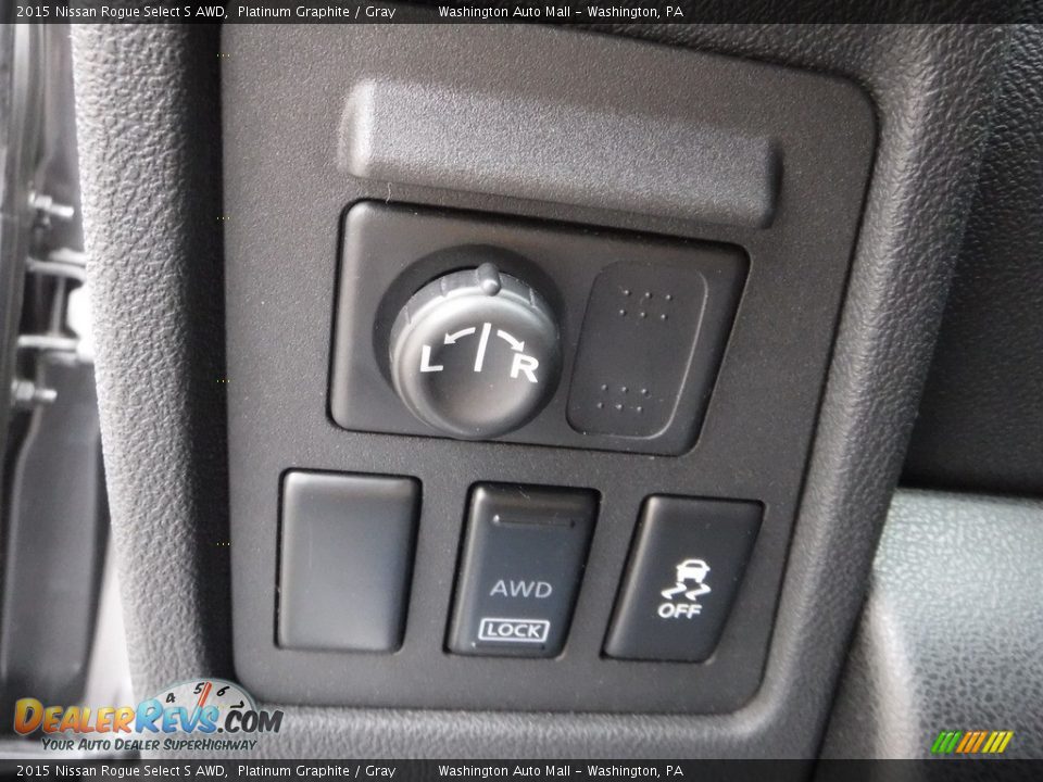 2015 Nissan Rogue Select S AWD Platinum Graphite / Gray Photo #5
