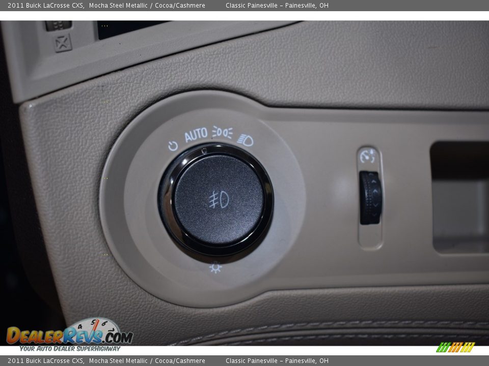 2011 Buick LaCrosse CXS Mocha Steel Metallic / Cocoa/Cashmere Photo #13