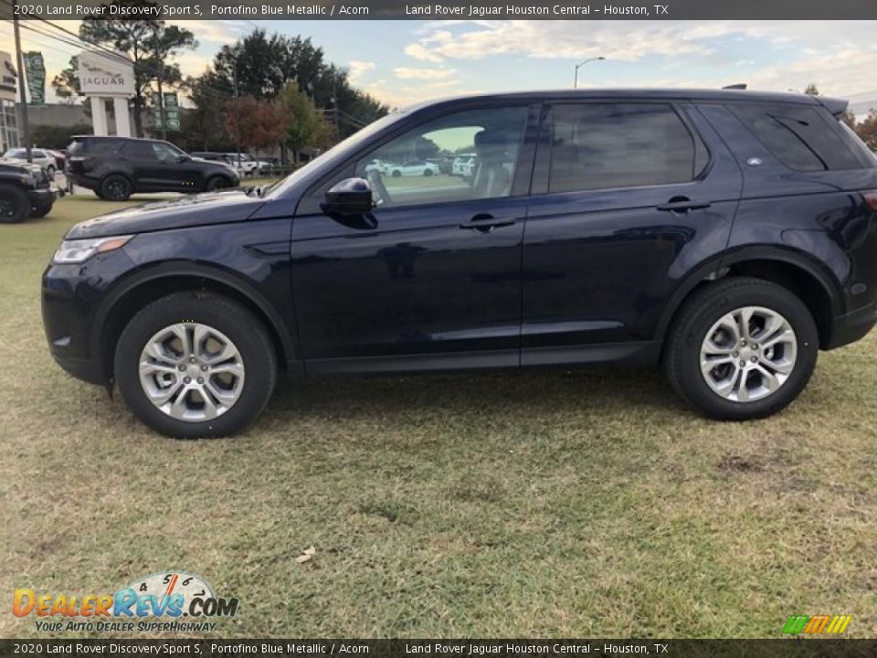 2020 Land Rover Discovery Sport S Portofino Blue Metallic / Acorn Photo #7