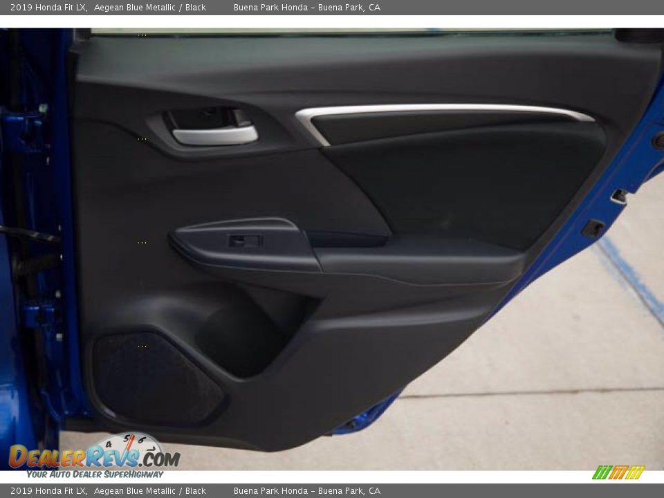 2019 Honda Fit LX Aegean Blue Metallic / Black Photo #28