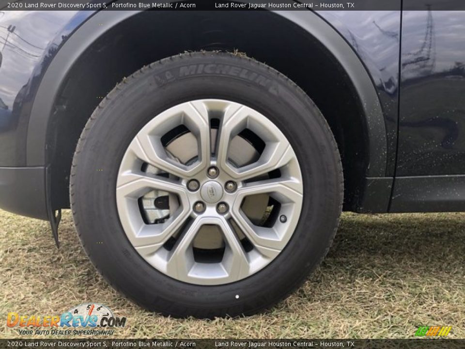 2020 Land Rover Discovery Sport S Portofino Blue Metallic / Acorn Photo #11