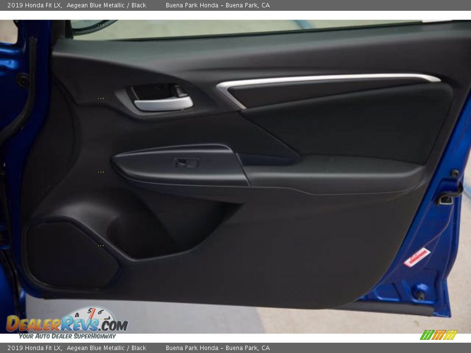 2019 Honda Fit LX Aegean Blue Metallic / Black Photo #29