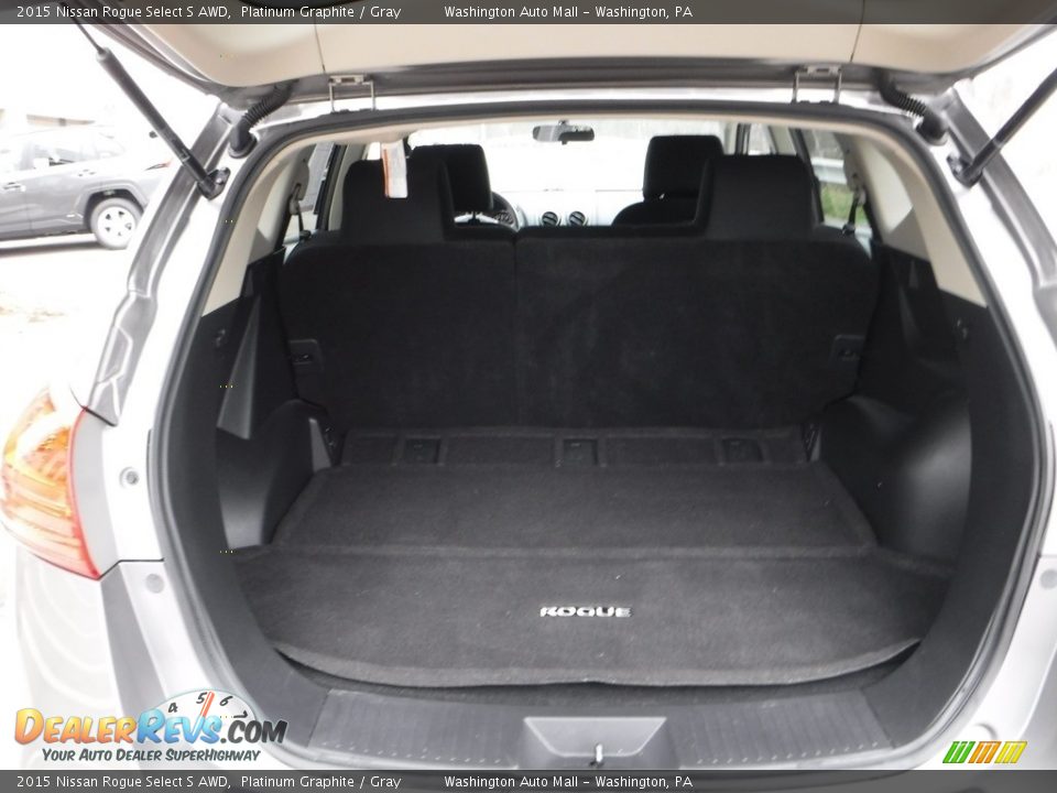 2015 Nissan Rogue Select S AWD Platinum Graphite / Gray Photo #23