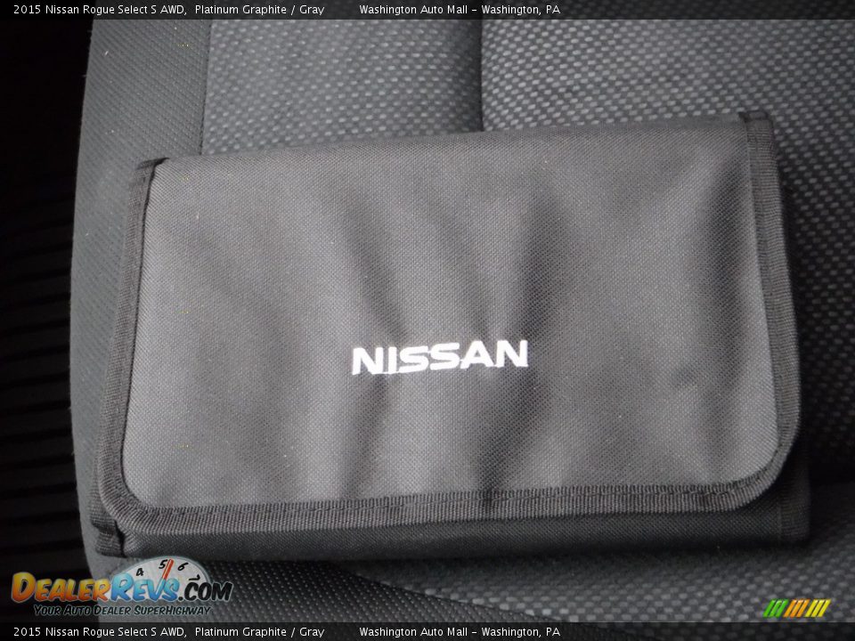 2015 Nissan Rogue Select S AWD Platinum Graphite / Gray Photo #26