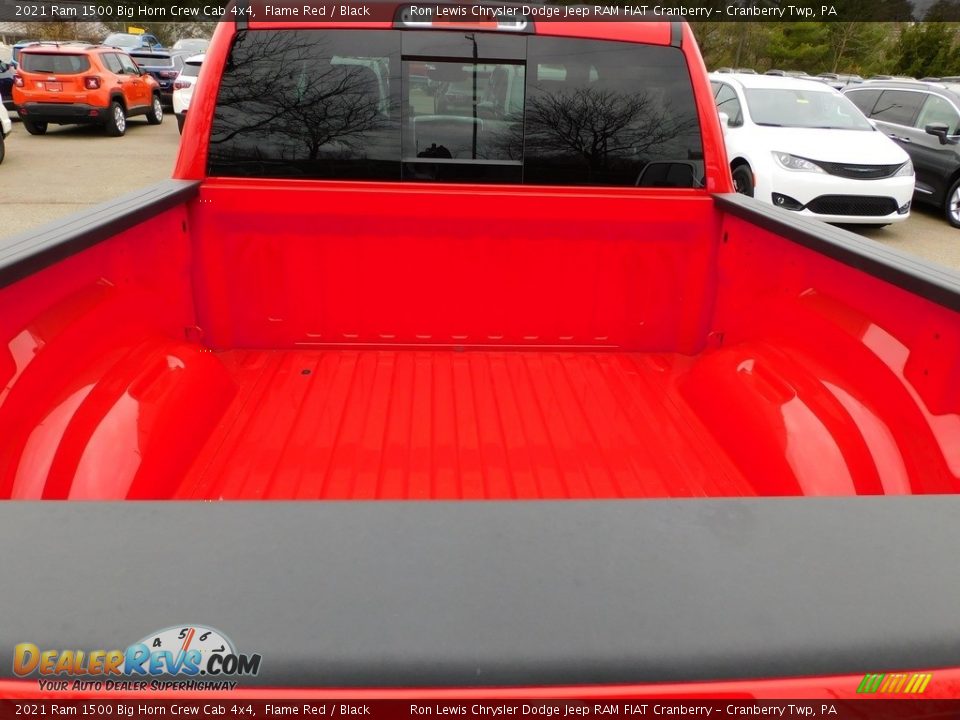 2021 Ram 1500 Big Horn Crew Cab 4x4 Flame Red / Black Photo #7