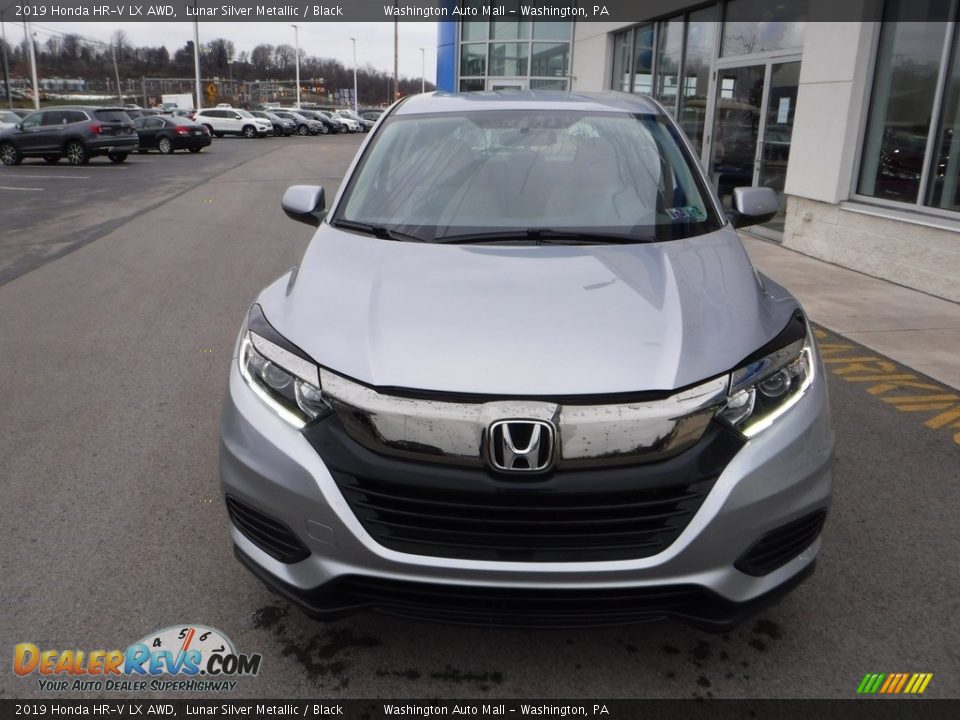 2019 Honda HR-V LX AWD Lunar Silver Metallic / Black Photo #4