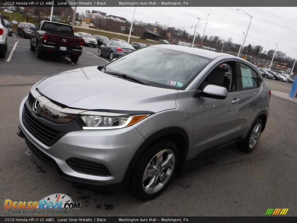 2019 Honda HR-V LX AWD Lunar Silver Metallic / Black Photo #5