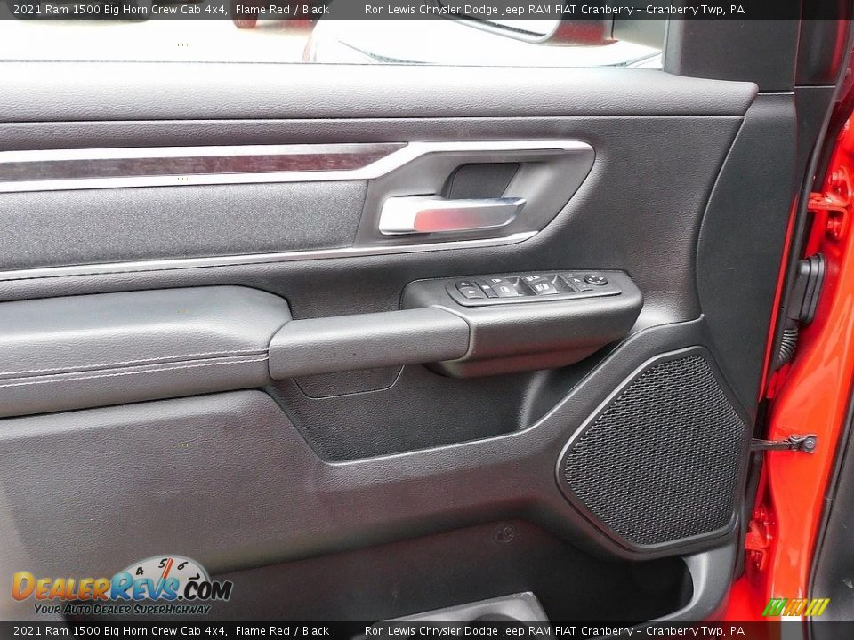 2021 Ram 1500 Big Horn Crew Cab 4x4 Flame Red / Black Photo #14
