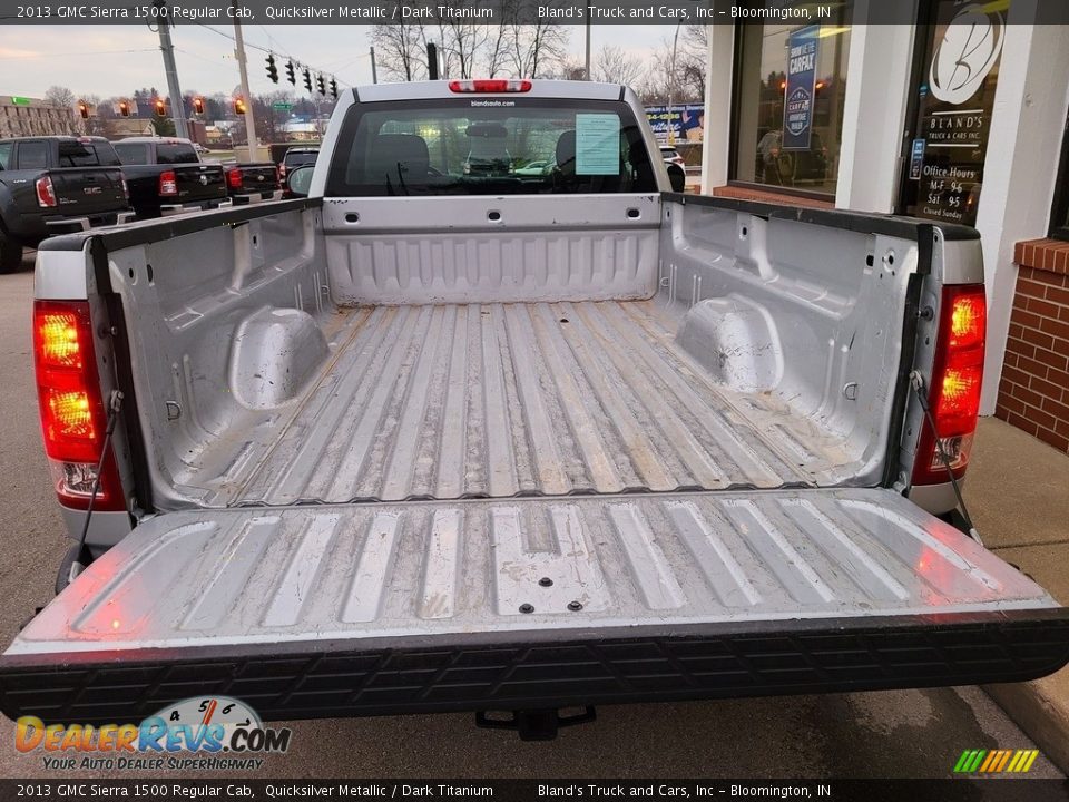 2013 GMC Sierra 1500 Regular Cab Quicksilver Metallic / Dark Titanium Photo #23