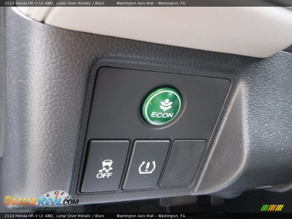 2019 Honda HR-V LX AWD Lunar Silver Metallic / Black Photo #12