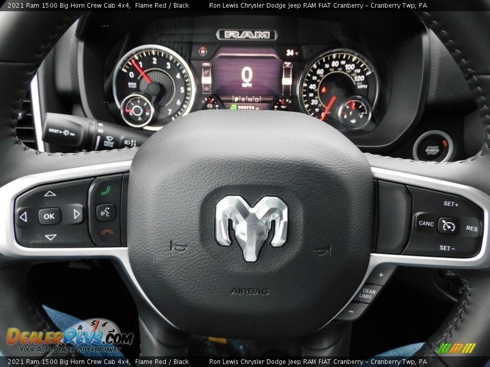 2021 Ram 1500 Big Horn Crew Cab 4x4 Gauges Photo #19