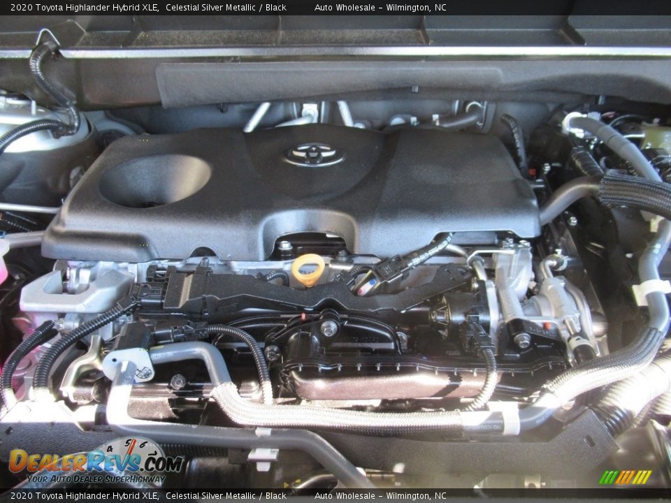 2020 Toyota Highlander Hybrid XLE Celestial Silver Metallic / Black Photo #6