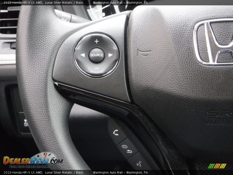 2019 Honda HR-V LX AWD Lunar Silver Metallic / Black Photo #18
