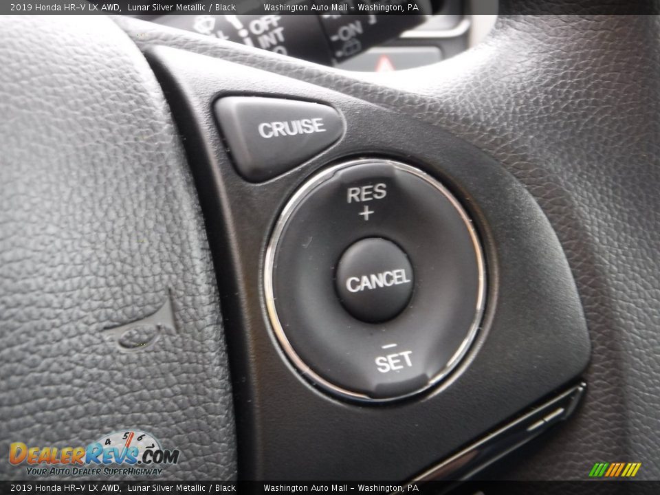 2019 Honda HR-V LX AWD Lunar Silver Metallic / Black Photo #19