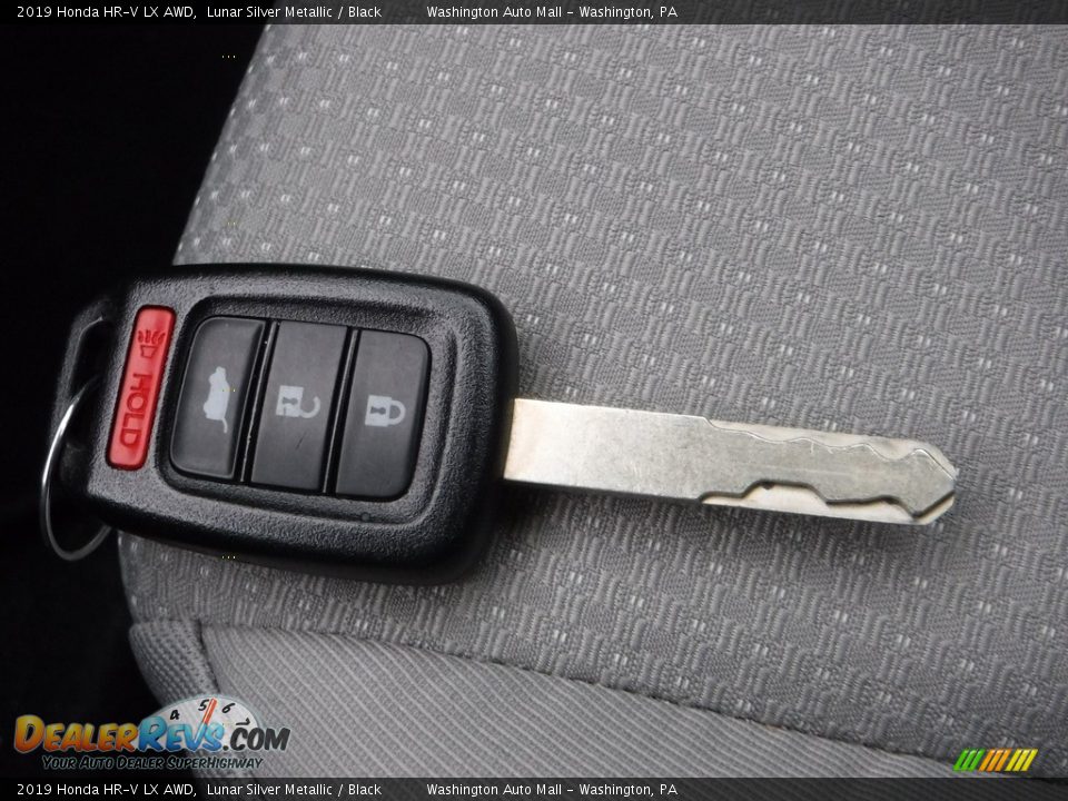 2019 Honda HR-V LX AWD Lunar Silver Metallic / Black Photo #24
