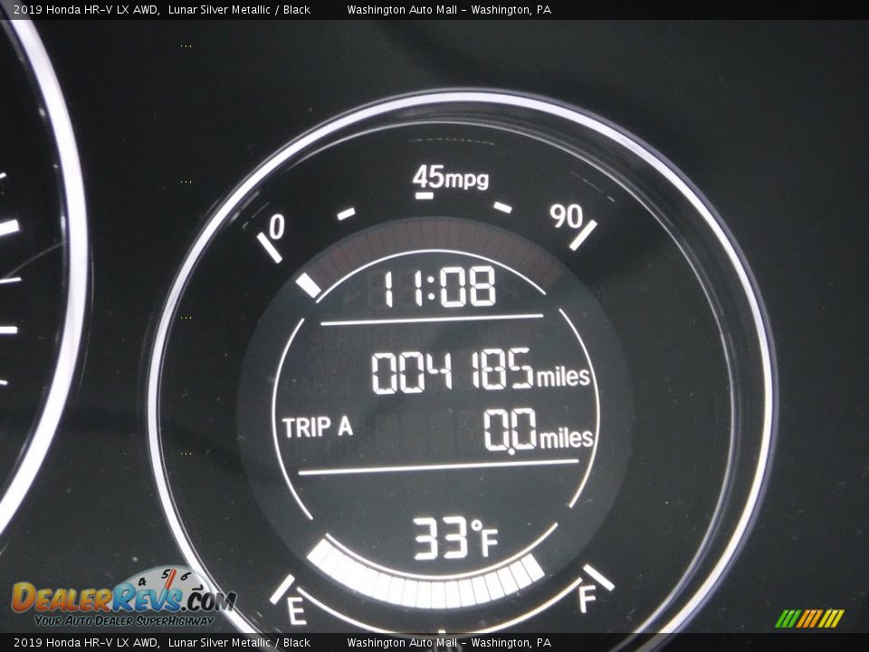 2019 Honda HR-V LX AWD Lunar Silver Metallic / Black Photo #27