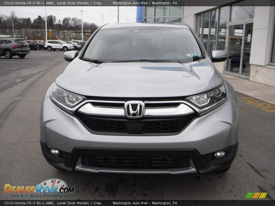 2019 Honda CR-V EX-L AWD Lunar Silver Metallic / Gray Photo #4