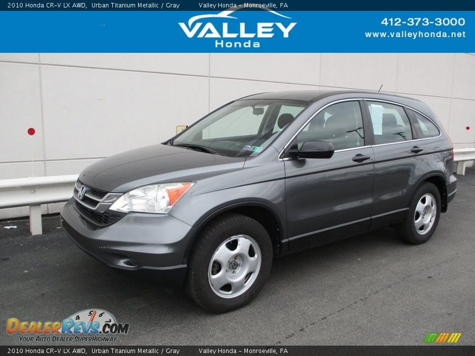 2010 Honda CR-V LX AWD Urban Titanium Metallic / Gray Photo #1