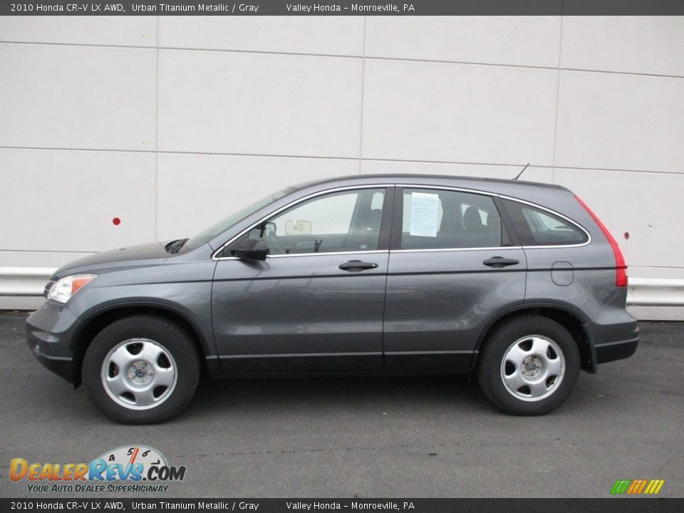 2010 Honda CR-V LX AWD Urban Titanium Metallic / Gray Photo #2