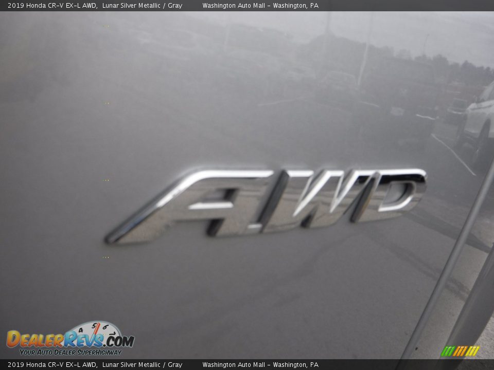 2019 Honda CR-V EX-L AWD Lunar Silver Metallic / Gray Photo #11