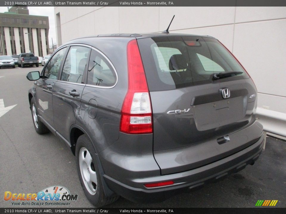 2010 Honda CR-V LX AWD Urban Titanium Metallic / Gray Photo #3