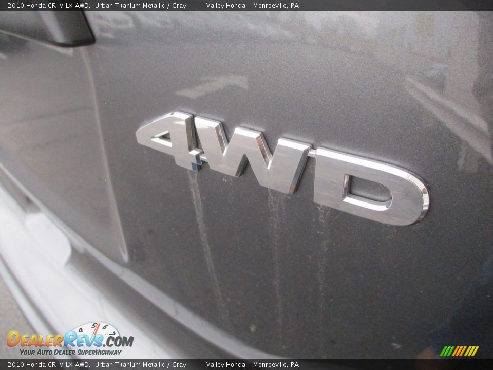 2010 Honda CR-V LX AWD Urban Titanium Metallic / Gray Photo #5