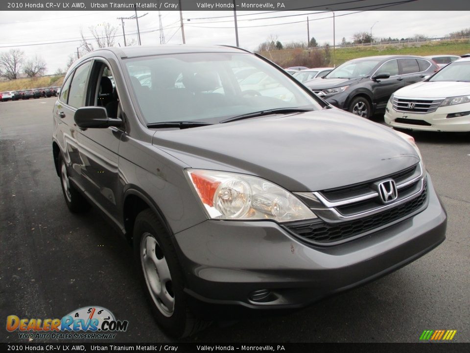 2010 Honda CR-V LX AWD Urban Titanium Metallic / Gray Photo #7