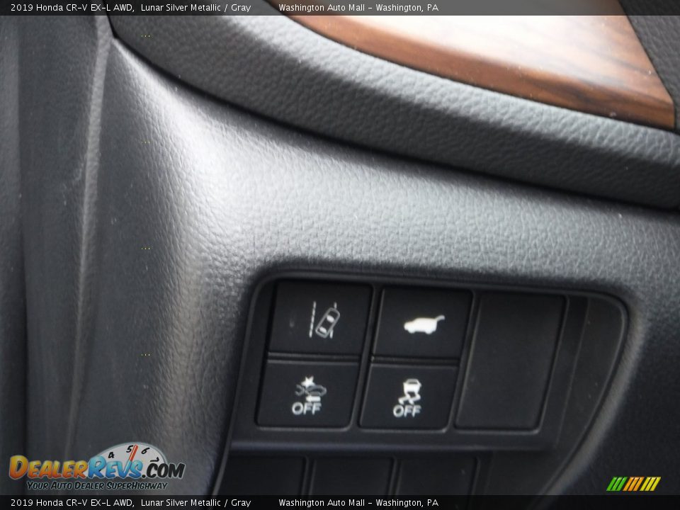 2019 Honda CR-V EX-L AWD Lunar Silver Metallic / Gray Photo #16