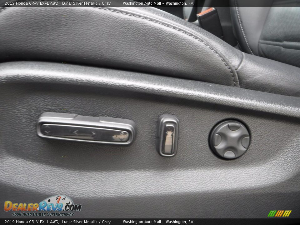 2019 Honda CR-V EX-L AWD Lunar Silver Metallic / Gray Photo #18