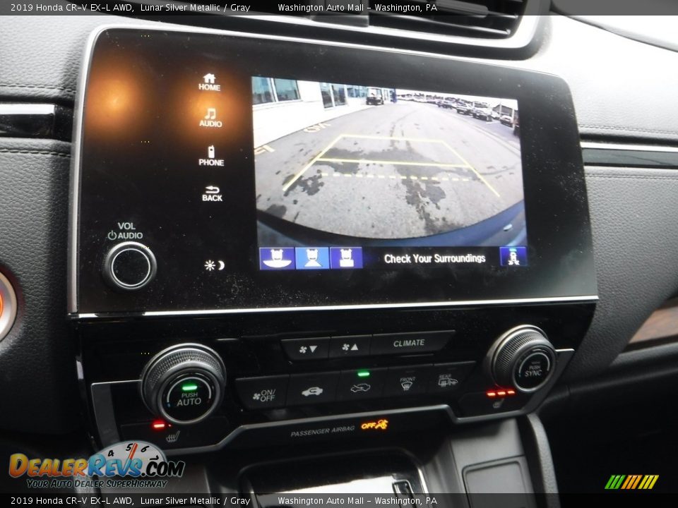 2019 Honda CR-V EX-L AWD Lunar Silver Metallic / Gray Photo #20