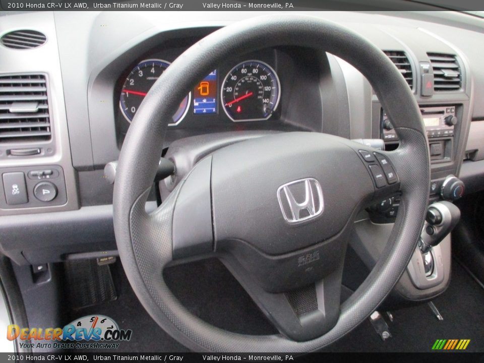 2010 Honda CR-V LX AWD Urban Titanium Metallic / Gray Photo #13