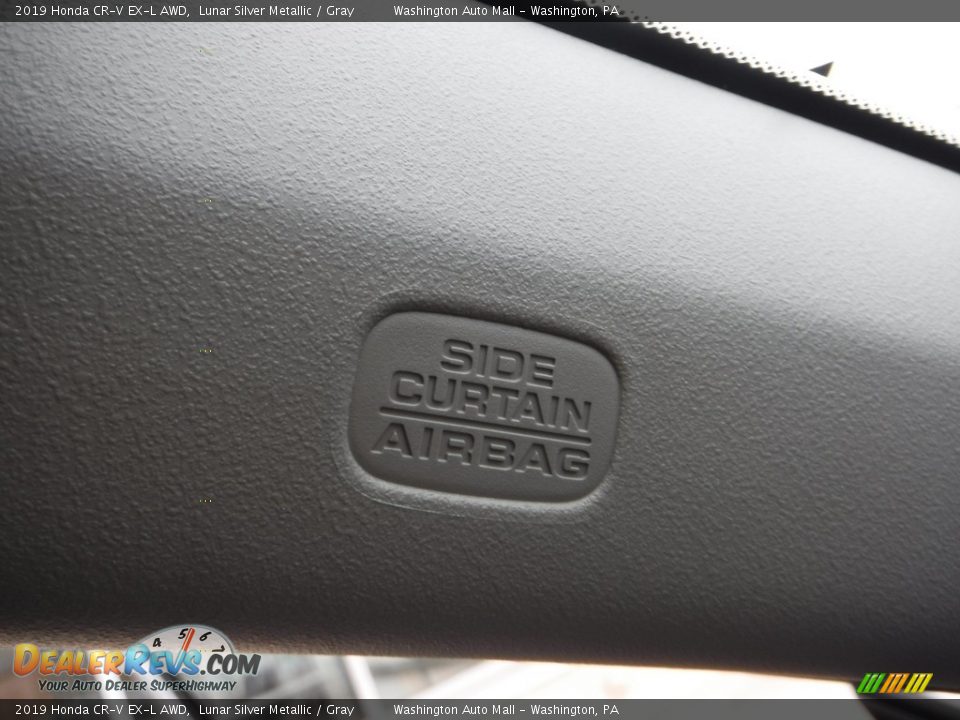 2019 Honda CR-V EX-L AWD Lunar Silver Metallic / Gray Photo #23