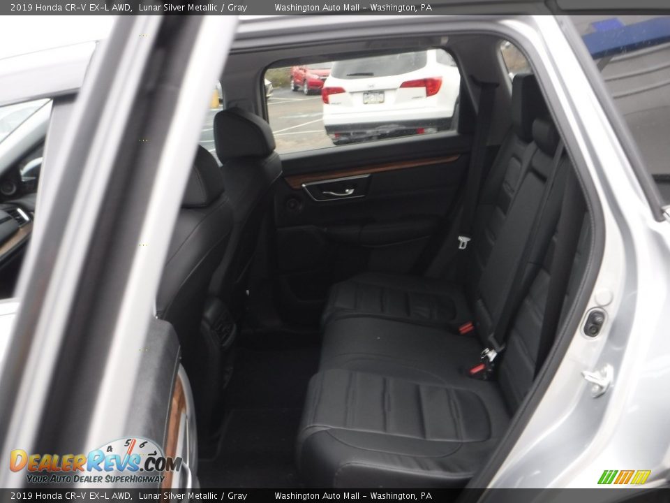 2019 Honda CR-V EX-L AWD Lunar Silver Metallic / Gray Photo #24