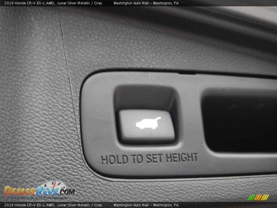 2019 Honda CR-V EX-L AWD Lunar Silver Metallic / Gray Photo #25