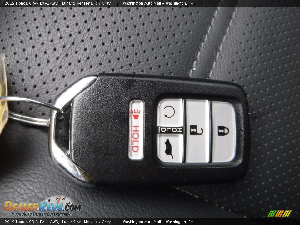 2019 Honda CR-V EX-L AWD Lunar Silver Metallic / Gray Photo #26