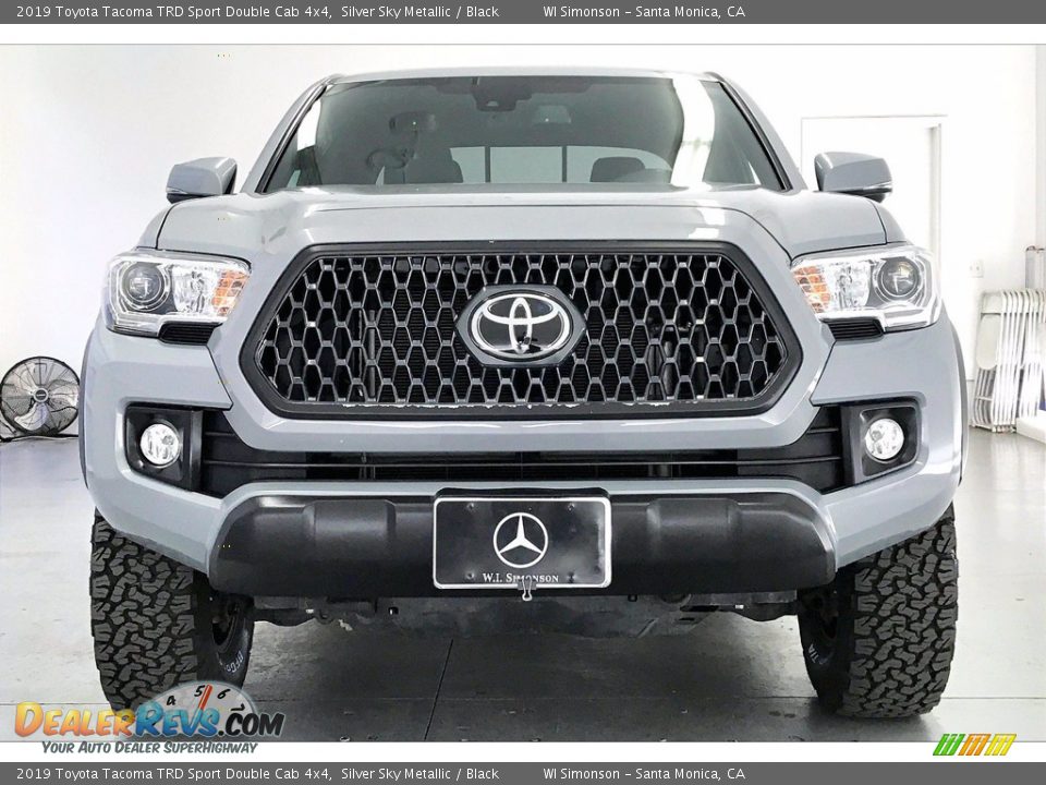 2019 Toyota Tacoma TRD Sport Double Cab 4x4 Silver Sky Metallic / Black Photo #2