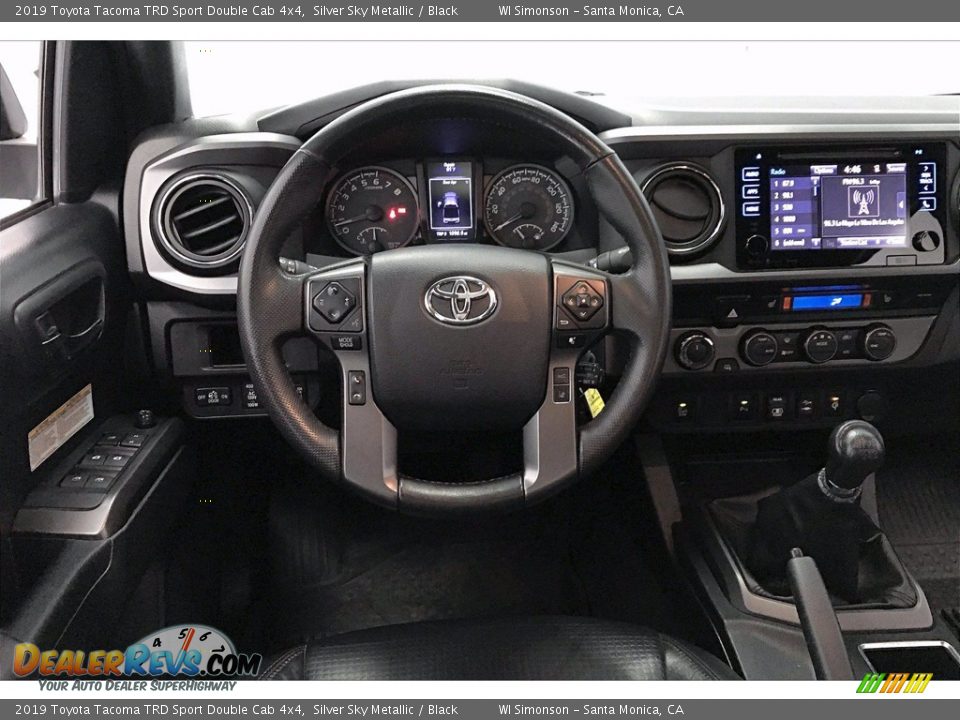 2019 Toyota Tacoma TRD Sport Double Cab 4x4 Silver Sky Metallic / Black Photo #4