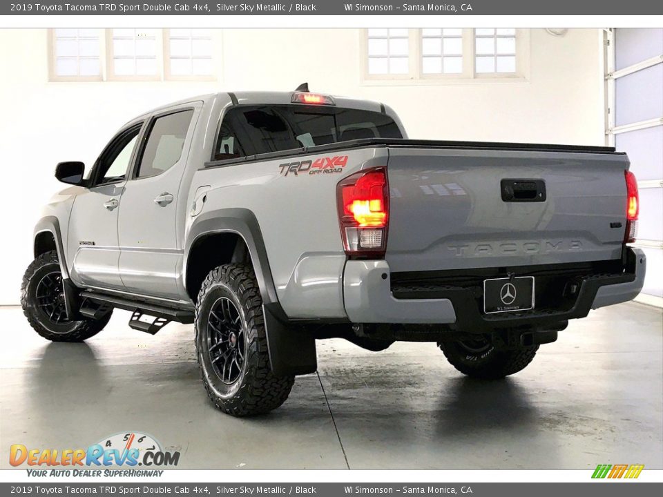 2019 Toyota Tacoma TRD Sport Double Cab 4x4 Silver Sky Metallic / Black Photo #10