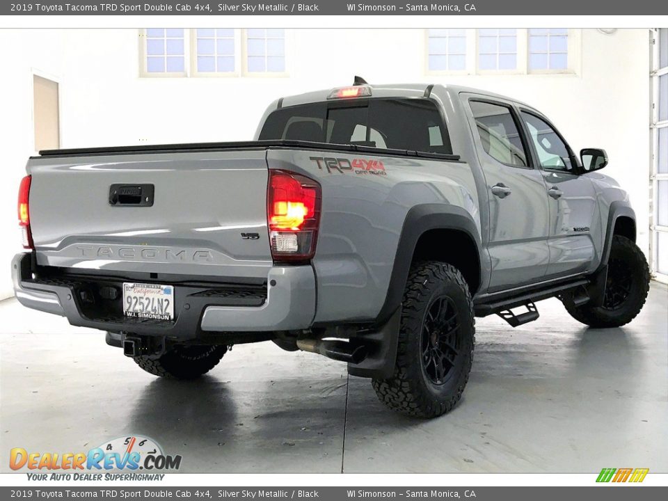 2019 Toyota Tacoma TRD Sport Double Cab 4x4 Silver Sky Metallic / Black Photo #13