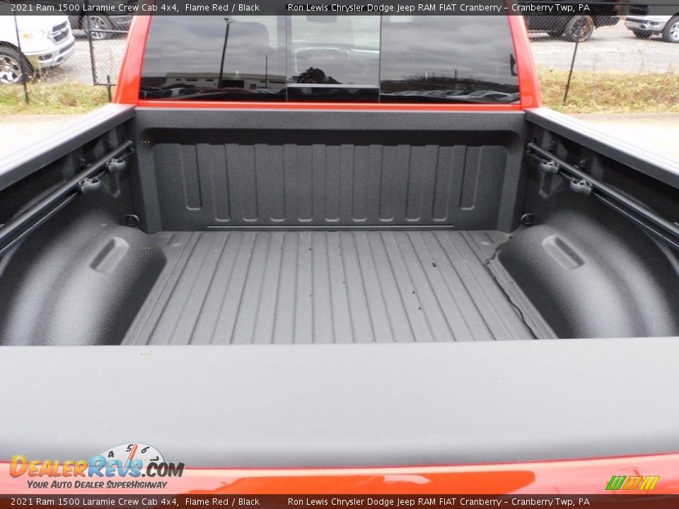 2021 Ram 1500 Laramie Crew Cab 4x4 Flame Red / Black Photo #7