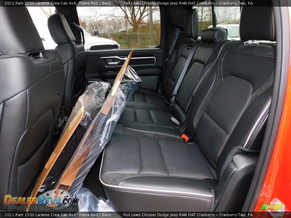 2021 Ram 1500 Laramie Crew Cab 4x4 Flame Red / Black Photo #12