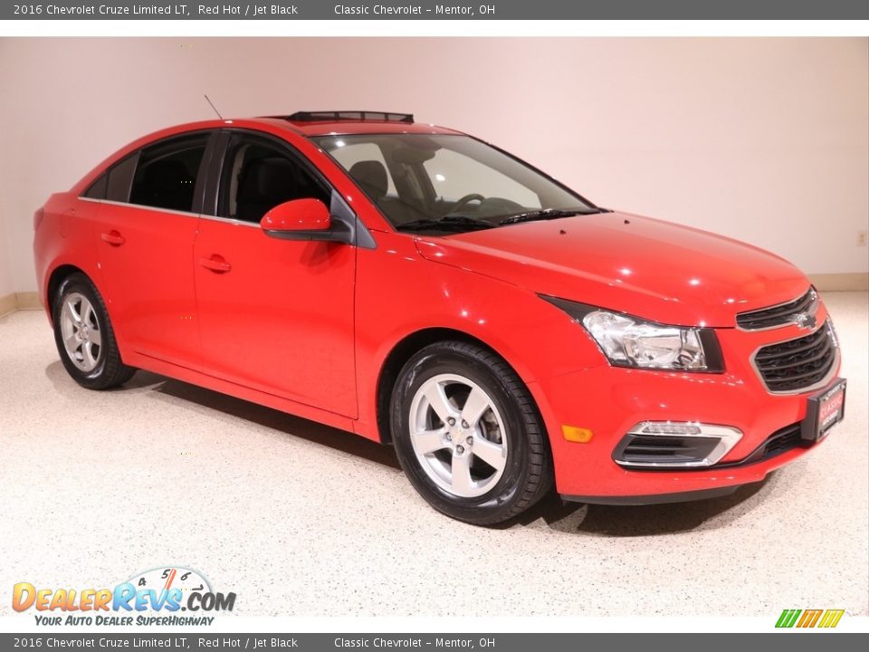 2016 Chevrolet Cruze Limited LT Red Hot / Jet Black Photo #1