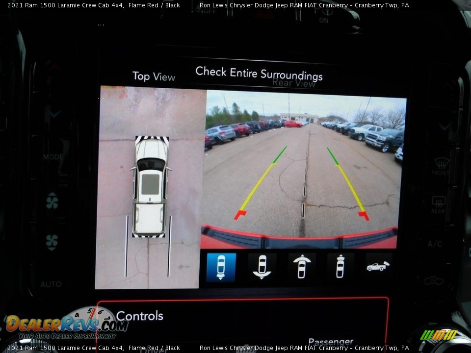 2021 Ram 1500 Laramie Crew Cab 4x4 Flame Red / Black Photo #17