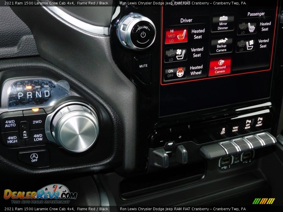 2021 Ram 1500 Laramie Crew Cab 4x4 Flame Red / Black Photo #18