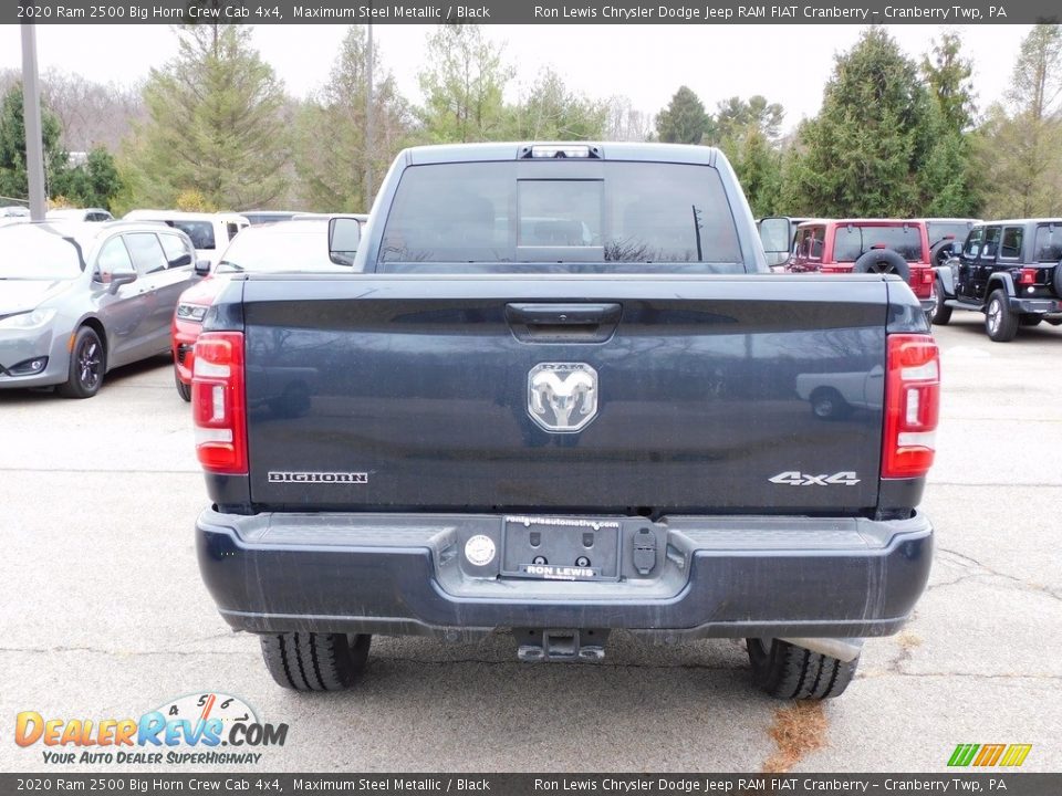 2020 Ram 2500 Big Horn Crew Cab 4x4 Maximum Steel Metallic / Black Photo #6