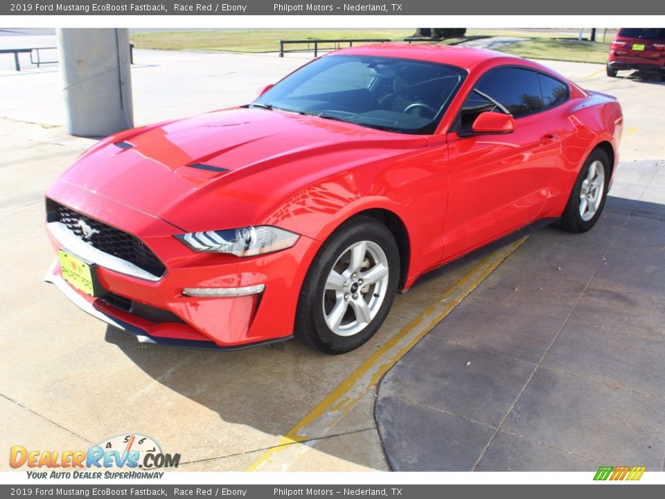 2019 Ford Mustang EcoBoost Fastback Race Red / Ebony Photo #4