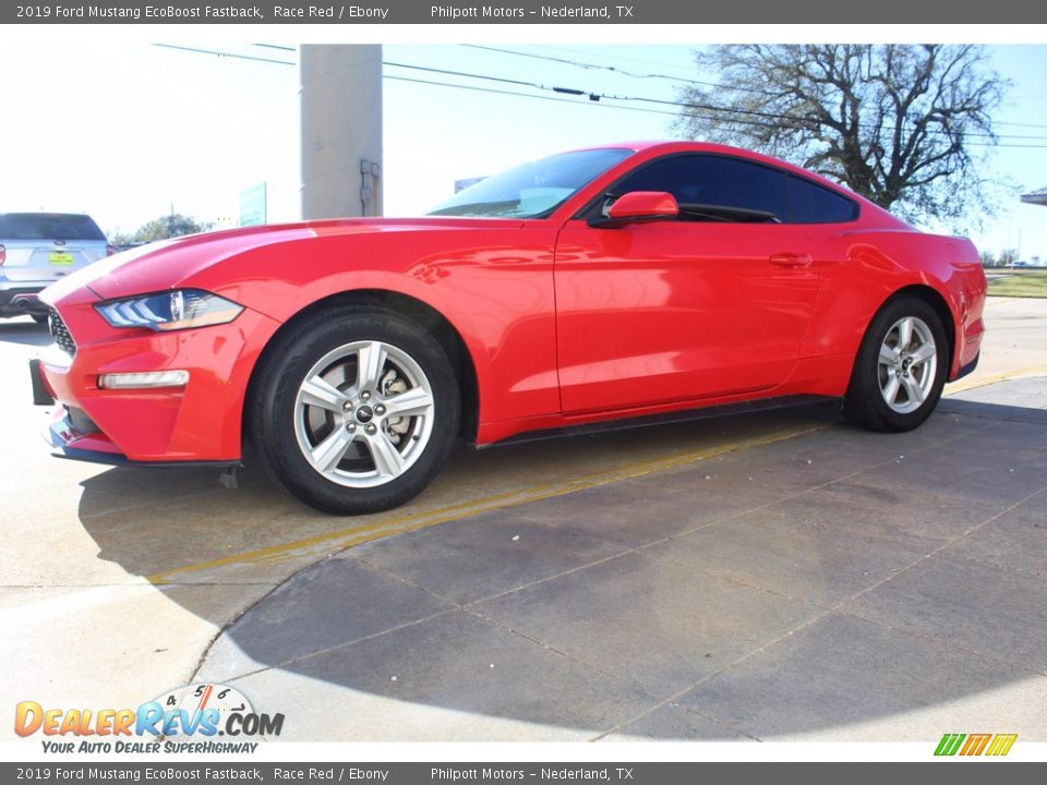 2019 Ford Mustang EcoBoost Fastback Race Red / Ebony Photo #6