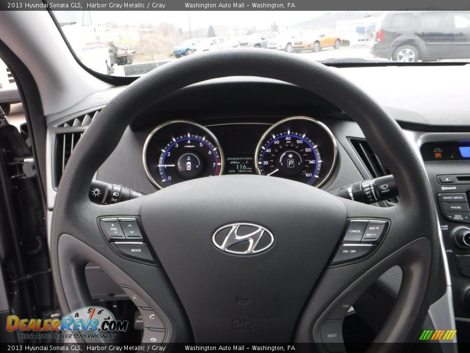 2013 Hyundai Sonata GLS Harbor Gray Metallic / Gray Photo #20