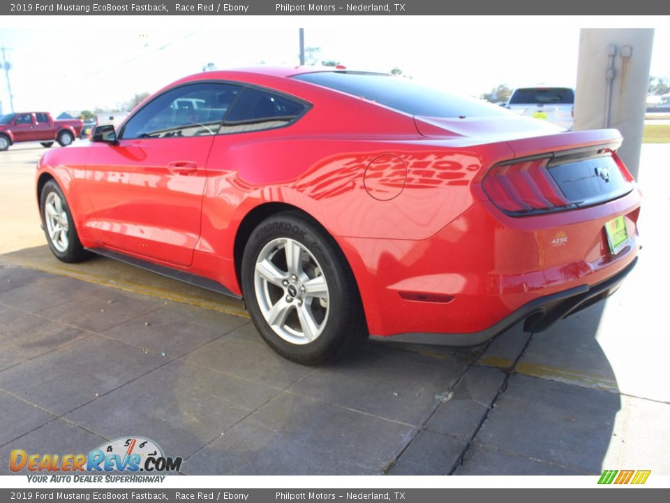 2019 Ford Mustang EcoBoost Fastback Race Red / Ebony Photo #7